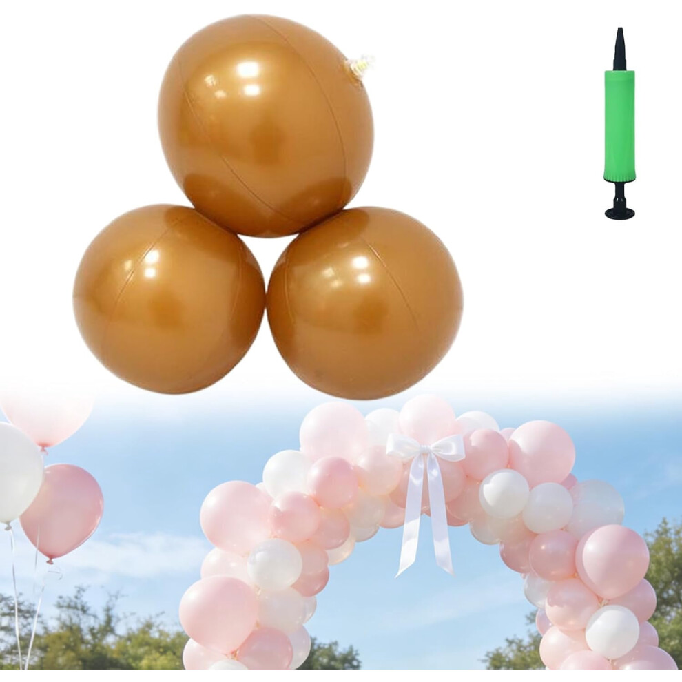 Inflatable Balloon Garland Arch Kit Type A Brown 9097180041467