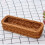 Petit panier de rangement de table pour couverts, marron clair, 2 1