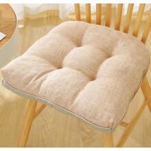 Coussins de chaise d'intérieur 45,7 x 43,2 cm, coussins d'assise confortables pour salle à manger et cuisine, coussins de chaise capitonnés avec
