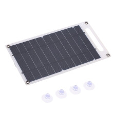 7.8W Portable Thin Solar Charging Plate with USB Port, Compatible with USB Devices