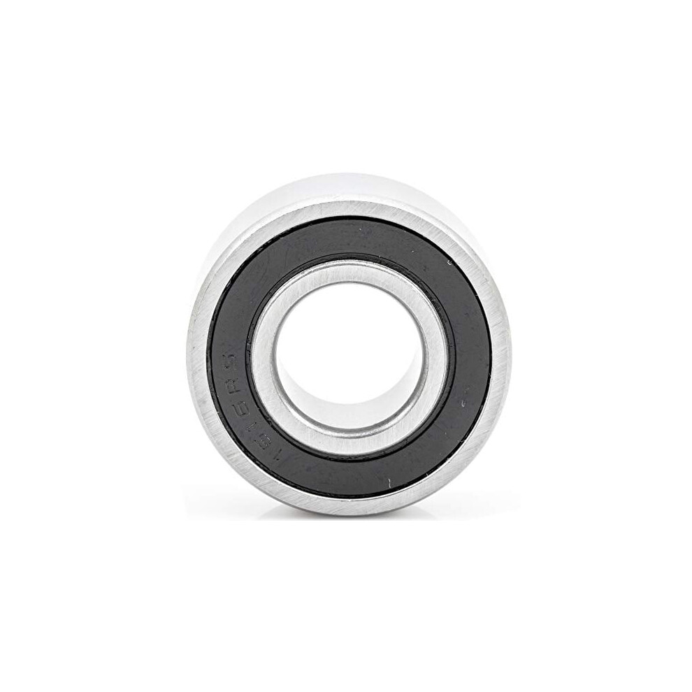 [4-Pack] 1616-2Rs - Deep Groove Radial Ball Bearing 1/2In X 1-1/8In X 3/8In (Id X Od X Width) Double Rubber Seal 9450273771502