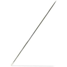 30 cm lange, harde naald met groot oog voor stoffering, handnaaien van leer, tapijten, borduurwerk, tuften, voor thuis of op het werk. (Zilver, 30 cm)