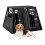 Cage pour chien Voiture avec cloison 1