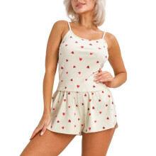Ensembles de détente pour femmes, pyjamas côtelés grandes tailles, hauts et shorts mignons, ensembles d'été, tailles S à XXXL.