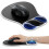 Mousepad ergonômico em gel com apoio para o pulso, 25,4 x 20 cm (10 x 7,87 polegadas). 1