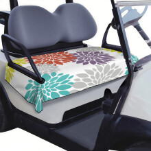 Yleismallinen 51" x 31" golfkärryn etuistuimen suojus, pehmeä mikrokuitupyyhe EZGO RXV:lle, Club Car DS:lle