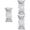 3Pièces Filet Élastique Pliable Noir Multi-Couches Pour 6