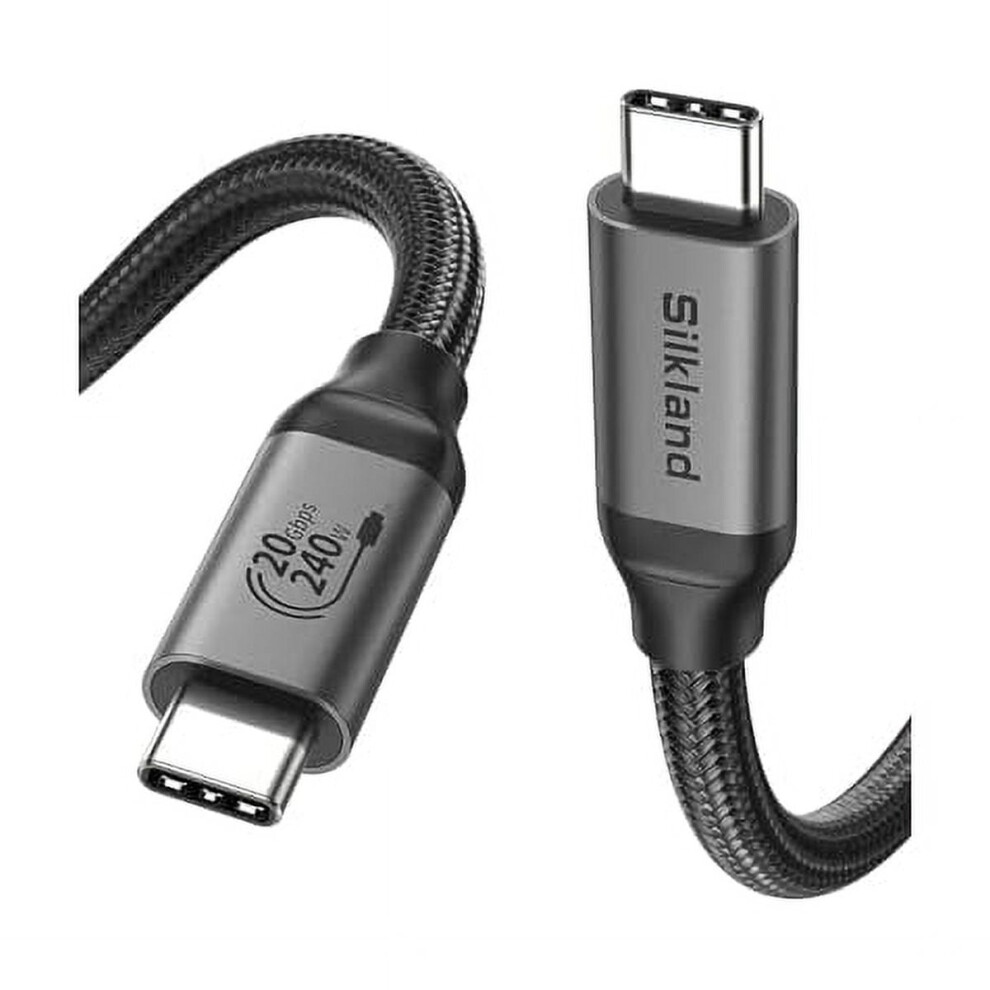 Usb-C Monitor Cable: 4K@144Hz/8K@30Hz, 20Gbps, 240W Pd, Compatible With Iphone 16, Macbook Pro, Ipad Â 3.3Ft 9110895738979