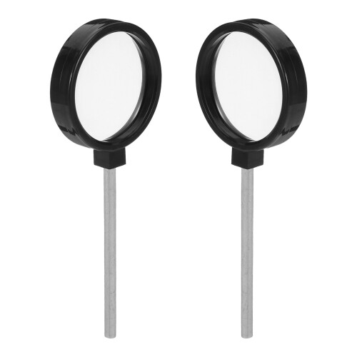 6Pcs Double Lens Glass Plastic Iron for Lab Experiment Use 2