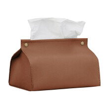 PU-nahkainen nenäliinarasia, suorakaiteen muotoinen pidike Kleenex-liinoille, lautasliina, yhteensopiva Kleenex-liinojen kanssa (7,7 x 4,7 x 5,1