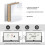 Lavagna mobile magnetica bifacciale Lavagna mobile mobile per ufficio nera 1