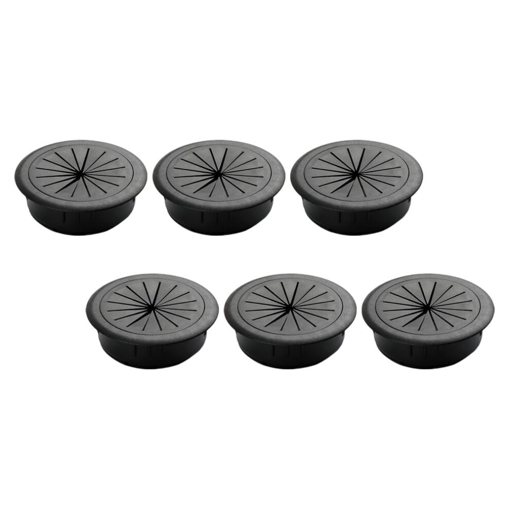 Frcolor 6 Pcs Cord Organiser For Desk Cable Hole Cover Wire Grommet 9425574908063