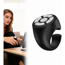 2026 Upgraded Bluetooth Remote Ring - TikTok Scroller & Kindle Page Turner for compatible with iPhone/Android