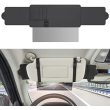 Autozonneklepverlenger met polycarbonaat lens (1 stuk)