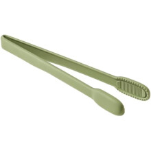Clește de bucătărie din silicon, antiderapant, antizgârieturi, 23 cm - Verde salvie