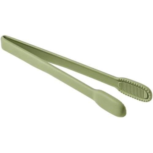 Pinça de cozinha de silicone de 23,5 cm (9,25 polegadas) que não risca.