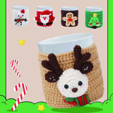 Christmas crochet doll kit handmade ornament 1 piece