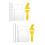 2Sets Durable Plastic Clay Tools Kit with Acrylic Rollers 7