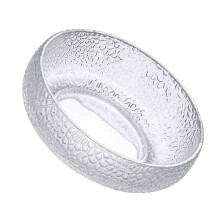 Bol de salată din sticlă 15 cm – Transparent, stivuibil, ușor