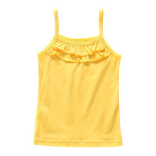 Weiche Mädchen-Unterhemden, süßes, dünnes Sommer-Camisole, Basic-Tanktop, Sporttop, Kinderunterwäsche, Sweatshirt für kleine Mädchen,