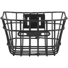1Pack Iron Bike Basket for Bicycle Front with Storage 8.9x7.7in