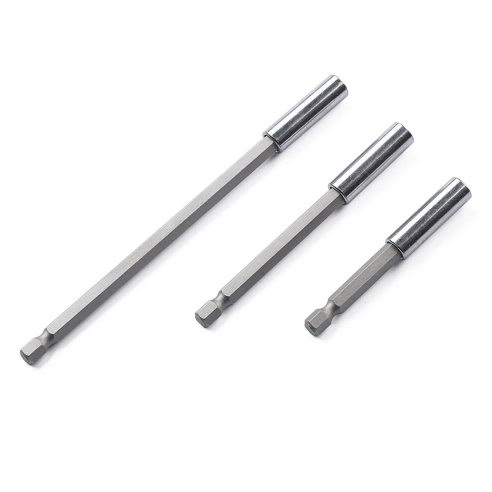 Carbon Steel Drill Bit Extension Set 3 Pcs 75Mm 100Mm 150Mm 9181073938788