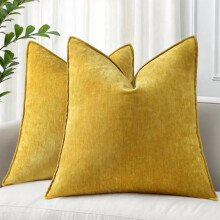 Fodere per cuscini natalizie 16x16, set da 2, in morbido velluto europeo