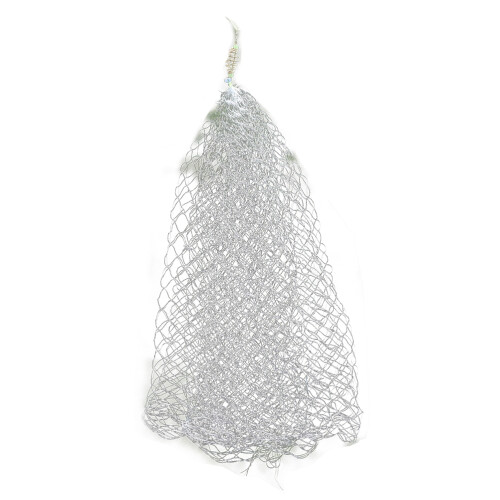 White Hand Throw Fishing Net Premium Strong Replacement Mesh 1