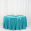 Nappe ronde à sequins BalsaCircle 120" turquoise 1