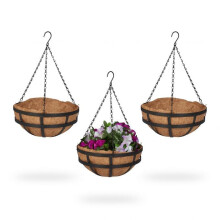 Ensemble Grapevine de 3 pièces avec incrustations de noix de coco