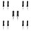 10Pcs Lightweight Adaptive Fork Holders with Hand Straps for Elderly 5