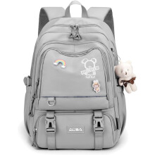 Backpack School Bags,Elementary Middle School Students Bookbag, Backpack with Pendent&Pins Outdoor Backpacks