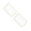 12Pcs Clear Acrylic Table Number Holder Vertical Slanted Display Stand 6