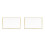 12Pcs Clear Acrylic Table Number Holder Vertical Slanted Display Stand 7