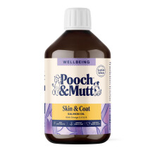 Pooch & Mutt - Natural Salmon Oil Supplement for Dogs and Cats (Rich in Omega 3,