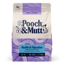 Pooch & Mutt - Health & Digestion, Complete Dry Dog Food (Grain Free), Salmon an
