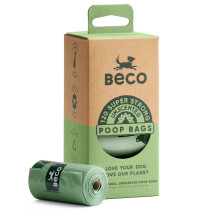 Beco Dog Poo Bags - Strong, Leakproof & Large - 100% Recycled