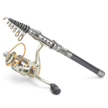 Spinning Rod Kit with 100m Line, Lures & Carrier Reel – Compatible with Jinmie, Zdhf, Buzhi, Siuke, Mewmewcat