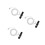 3Sets Electrostatic Discharge Wrist Strap Soft Fabric Band for Lab Use 7