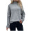Damen Langarm Rollkragenpullover, kuscheliger Strickpullover, lässiger, lockerer Pullover 1