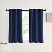 Cuirtíní Dorcha Cabhlaigh 34x60 orlach, 2 Phainéal, Grommet