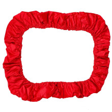 Capa protetora vermelha para acessórios de trampolim (1 unidade) protege os usuários da estrutura de aço e das molas.