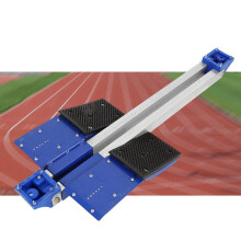 Starting Block, Multi-Function Athletics Track Starting Block 6 Adjustable Pedal Angle Sprinter Starting Block for Plastic Runway Cinder Track