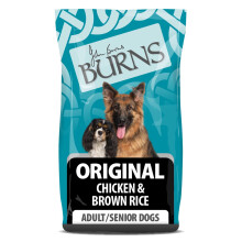 Burns Pet Nutrition Hypoallergenic Complete Dry Dog Food Adult and Senior Dog Original Chicken and Brown Rice 6 kg