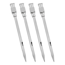 Edelstahl-BBQ-Marinadespritzen-Set, 4-teilig