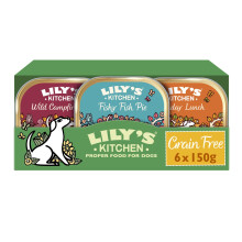 Lily's Kitchen Natural Adult Dog Food Wet Trays - Complete Grain-Free
