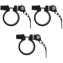 Snabbkopplingsklämma för sadelstolpe i aluminiumlegering, 34,9 mm (3-pack)