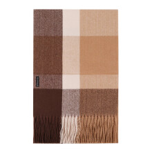 Luxury Plaid Scarf for Winter Warm Thickened Checkered Shawl Unisex Accessory
