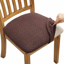 Rekbare kussenhoezen voor eetkamerstoelen (6 stuks)