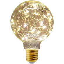 Dekoratív izzók, 3 W-os LED E27 foglalatú, 110 V-os, energiatakarékos, vintage izzó beltéri karácsonyi ünnepi függőlámpák